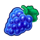 hot fruits 40 extra chillis grapes symbol icon