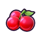 hot fruits ai cherrie symbol icon