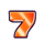 hot fruits ai seven symbol icon