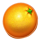 hot fruits xmas orange symbol icon