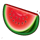 hot fruits xmas watermelon symbol icon