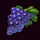 hot n fruity grape symbol icon