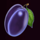 hot n fruity plum symbol icon