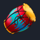 hot rio nights drums symbol icon