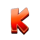 hot river k symbol icon
