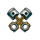 hot rod hog crossed pistons symbol icon