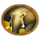 hot safari elephant symbol icon