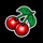 hot scatter cherry symbol icon