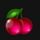 hot spin retrigger cherry symbol icon