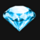 hot spin retrigger diamond symbol icon