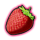 hot to burn extreme strawberry symbol icon