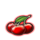 hot to burn hold and spin cherry symbol icon