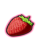 hot to burn hold and spin strawberry symbol icon