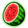 hot to burn jackpot play watermelon symbol icon