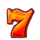hot to burn multiplier seven symbol icon