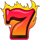 hot triple seven special seven2 symbol icon