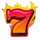 hot triple sevens hold and win redfire symbol icon