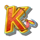 hot tuna letter k symbol icon
