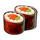 hot tuna sushi rolls symbol icon
