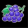 hot twenty grapes symbol icon