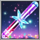 hotties paradise baton symbol icon