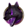 hound of hades purple hound symbol icon