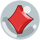 house of magic diamond symbol icon