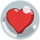 house of magic heart symbol icon