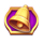 house of spins bell symbol icon