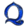 howl o ween blue q symbol icon