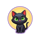 huff n puff haunted mansion cat symbol icon