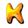 hungry hogs k symbol icon