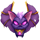 hungry night bat symbol icon