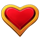 hunting stars gold heart symbol icon