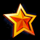 hyper gold all in star symbol icon