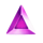 hyper hues triangle symbol icon
