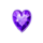 hyper star heart symbol icon
