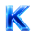 hypercore k symbol icon