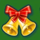 i love christmas bells symbol icon