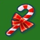 i love christmas candy cane symbol icon