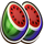 ice mania watermelon symbol icon