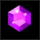 icy gems purple gem symbol icon