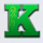 igt treasure hunt k symbol icon