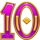 indi ten symbol icon