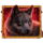 indiana wolf black wolf symbol icon