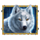 indiana wolf wolf portrait symbol icon