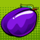 infinity symbol plum symbol icon