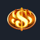 inner fire cash symbol icon
