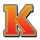inspired reel king k symbol icon