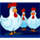 invaders from the planet moolah chicken symbol icon